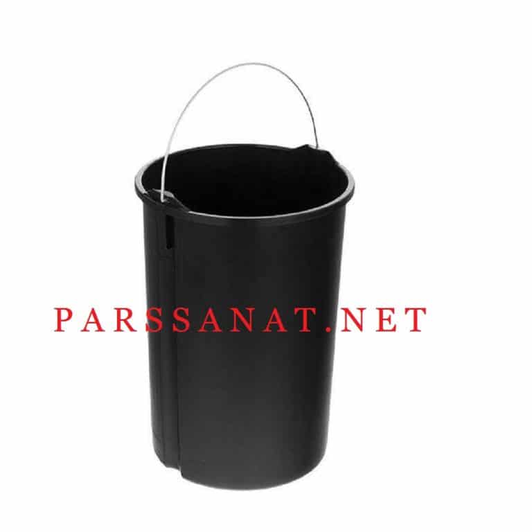 سطل زباله اداری طلایی رنگ مدل براسیانا