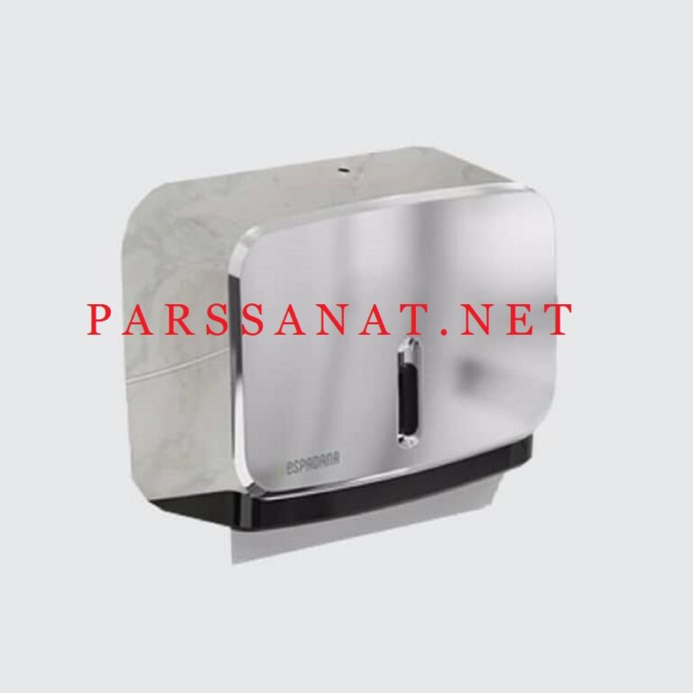 جا دستمال دیواری مدل Z Fold کروم