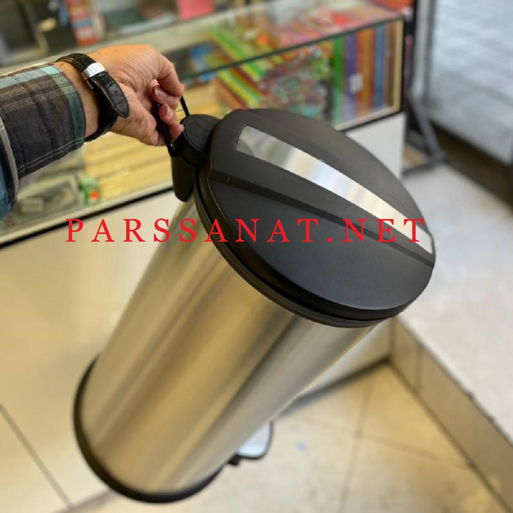 سطل زباله پدالدار 30 لیتری درب آرام بند