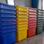 سطل 1100 لیتری شهری پلی اتیلن