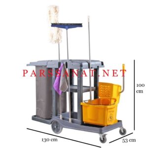 ترولی کامل نظافتی مدل A880 2