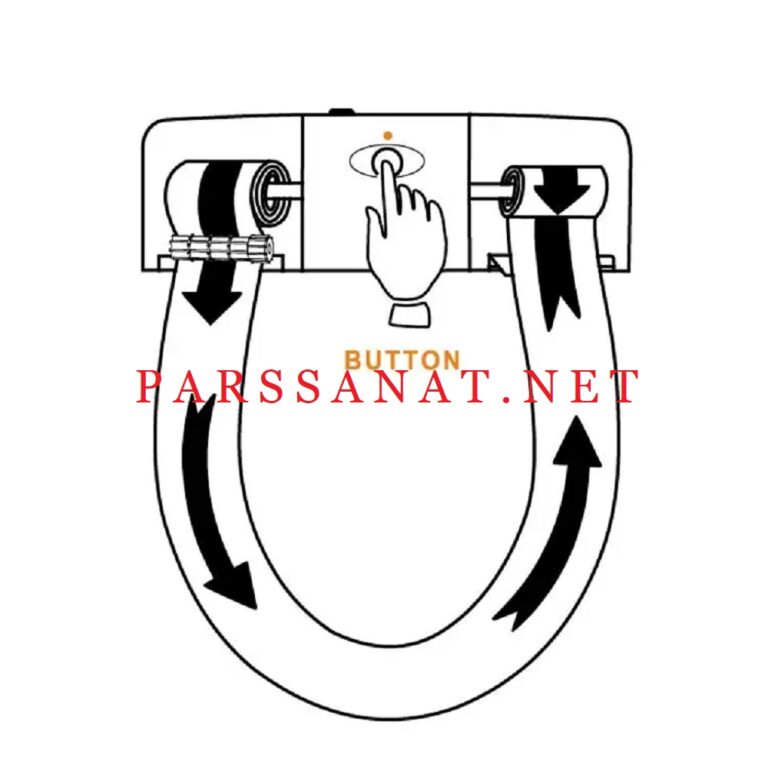 دستگاه کاور توالت بدون درب/بدون سنسور 220A