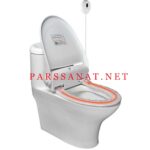دستگاه رول توالت فرنگی گرمکن دار NS100E