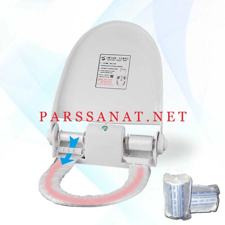 دستگاه رول توالت فرنگی گرمکن دار NS100E
