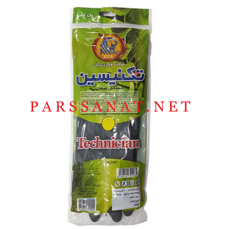 دستکش ایمنی گیلان مدل تکنسین لاستیکی