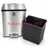خرید سطل چهار گوش مینیاتور پدالدار