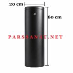 سطل زباله دریچه بالا SLIM 210