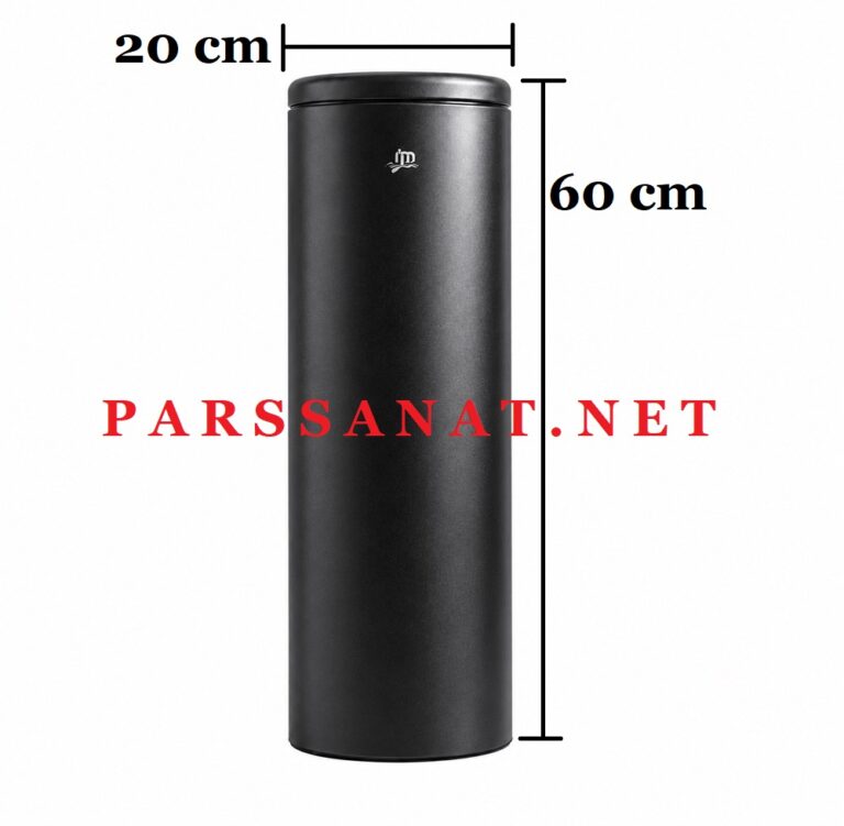 سطل زباله دریچه بالا SLIM 210 – مشکی
