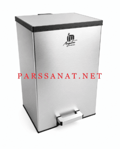 سطل چهار گوش مینیاتور پدالدار مدل 825s