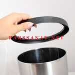 خرید سطل استیل هتلی اداری ۵ لیتری