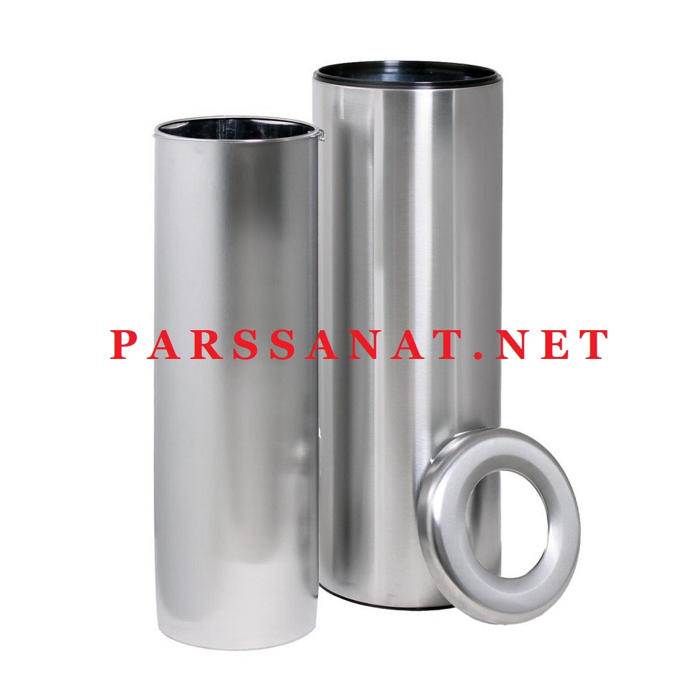 خرید سطل زباله دریچه بالا استیل