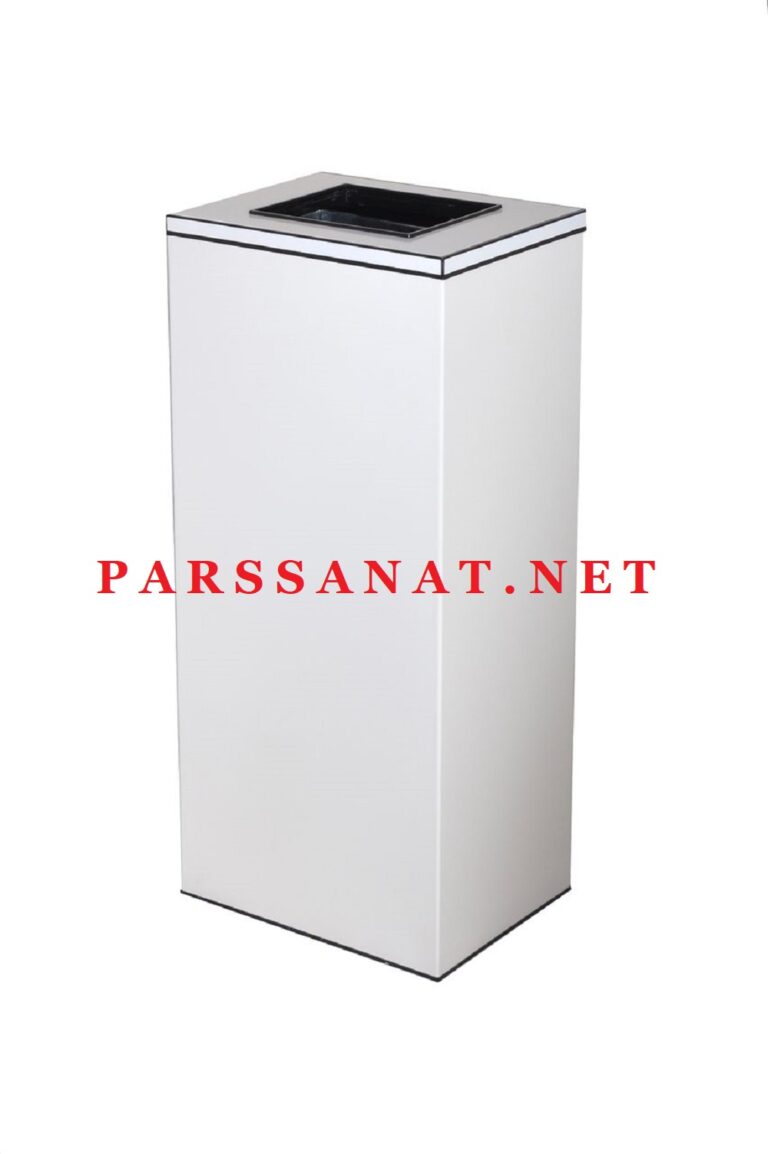سطل 40 لیتری دریچه از بالا چهارگوش 730B -مشکی