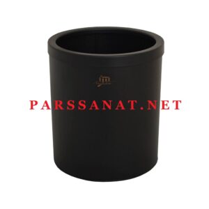 سطل استیل اداری هتلی ۵ لیتری 509B -مشکی