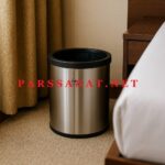 سطل استیل هتلی اداری ۵ لیتری