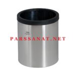 سطل استیل هتلی اداری ۵ لیتری 507S - استیل