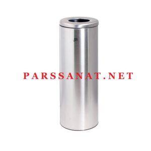 سطل زباله دریچه بالا استیل مدل Slim 200