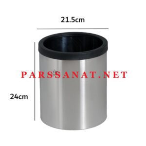 قیمت سطل استیل هتلی اداری ۵ لیتری 507S - استیل